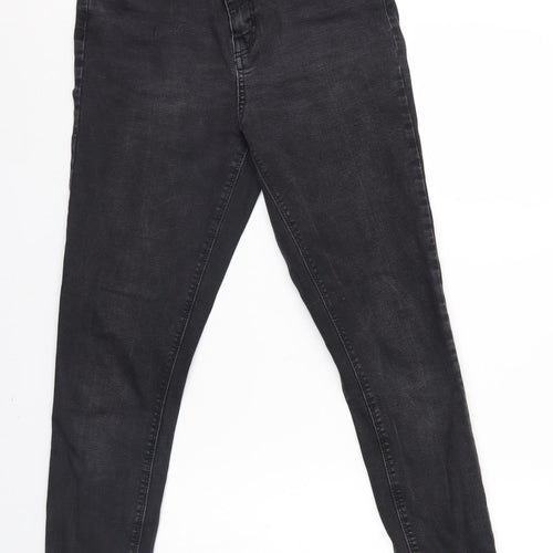 Denim Co Womens Black   Skinny Jeans Size 14 L29 in - Denim Co