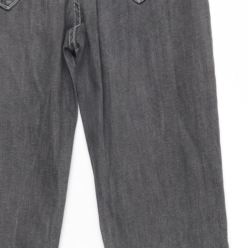 Lavinia Fontana Womens Black   Straight Jeans Size 10 L30 in - Lavinia Fontana