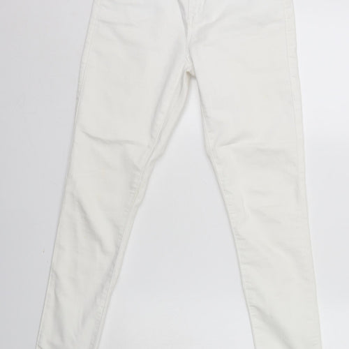 Topshop Mens Ivory   Skinny Jeans Size 28 in L32 in - Topshop Jeans