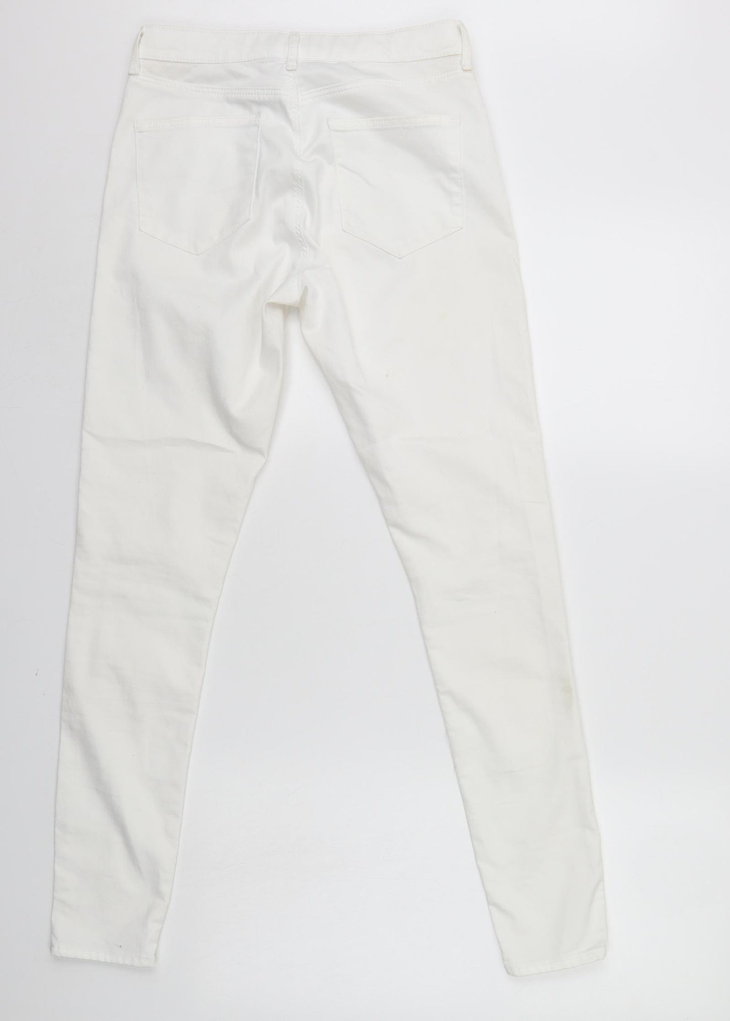 Topshop Mens Ivory   Skinny Jeans Size 28 in L32 in - Topshop Jeans