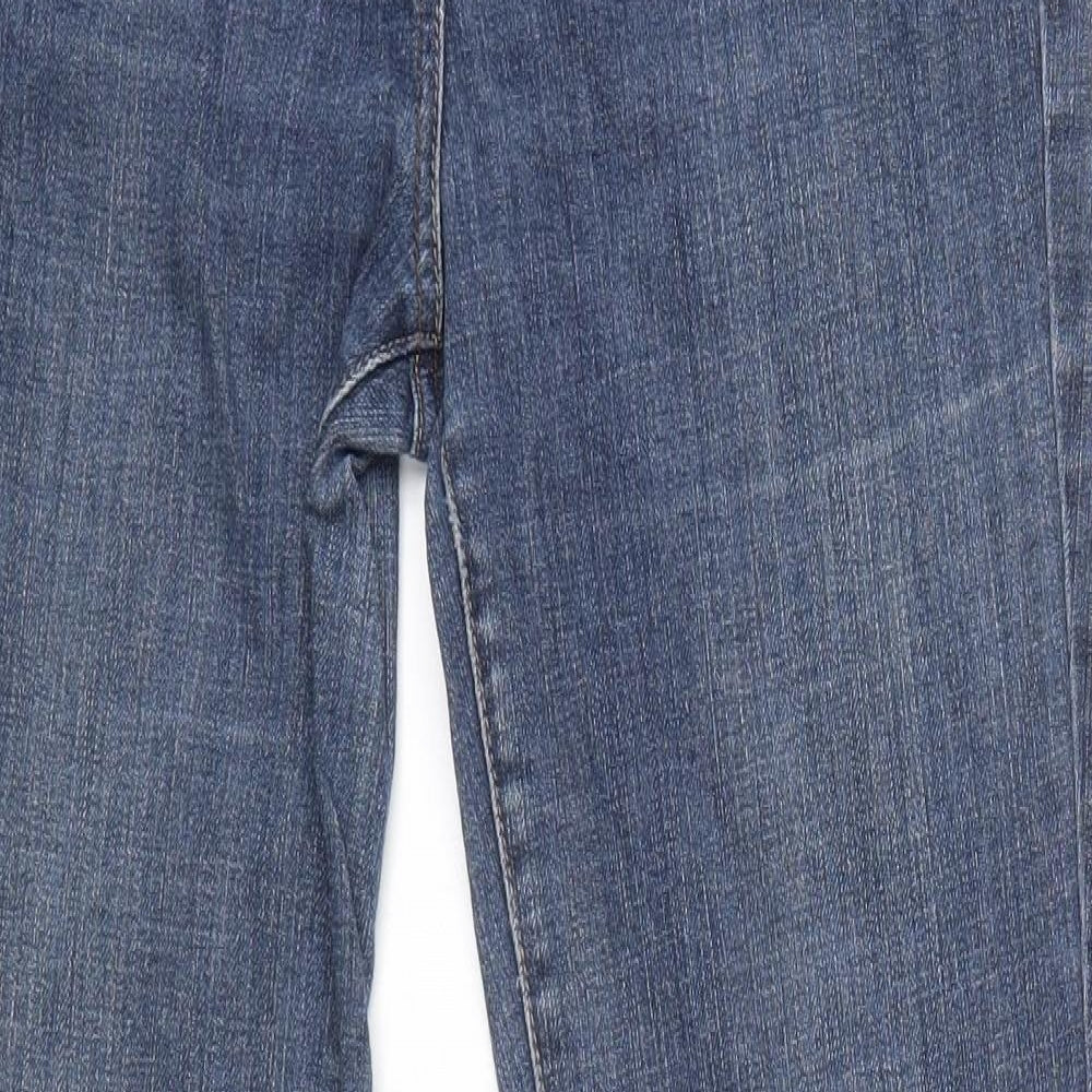 NEXT Womens Blue   Straight Jeans Size 12 L30 in - Next Jeans