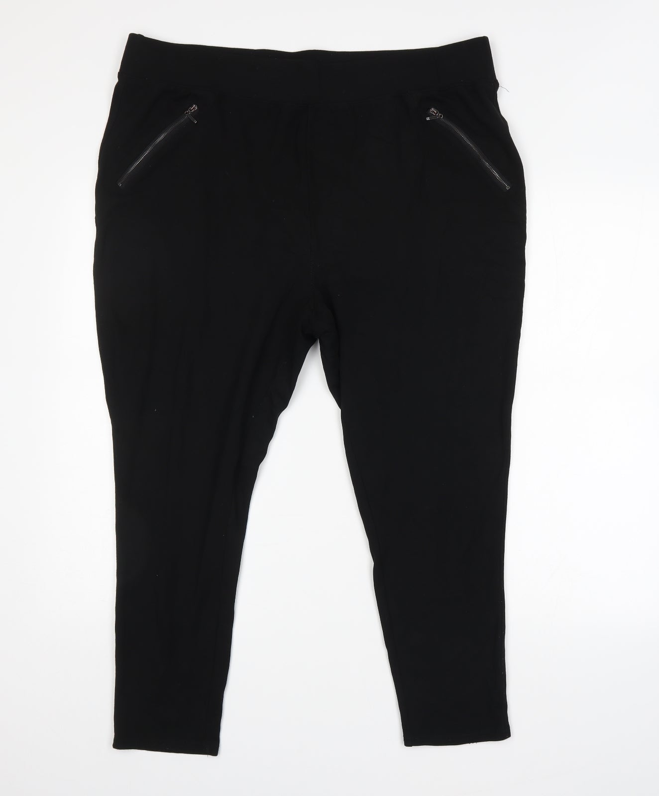 New Look Womens Black   Jogger Leggings Size 22 L28 in