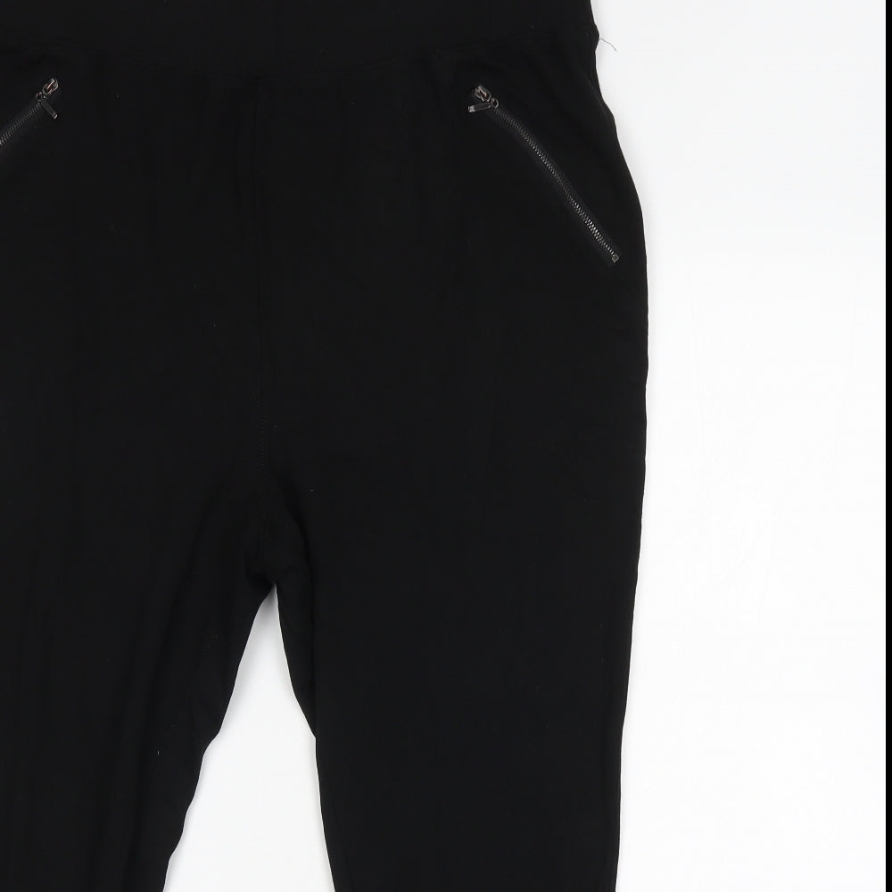 New Look Womens Black   Jogger Leggings Size 22 L28 in