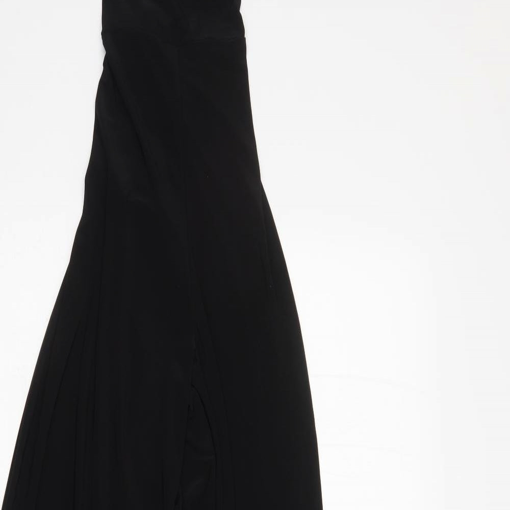 PRETTYLITTLETHING Womens Black   Playsuit One-Piece Size 8