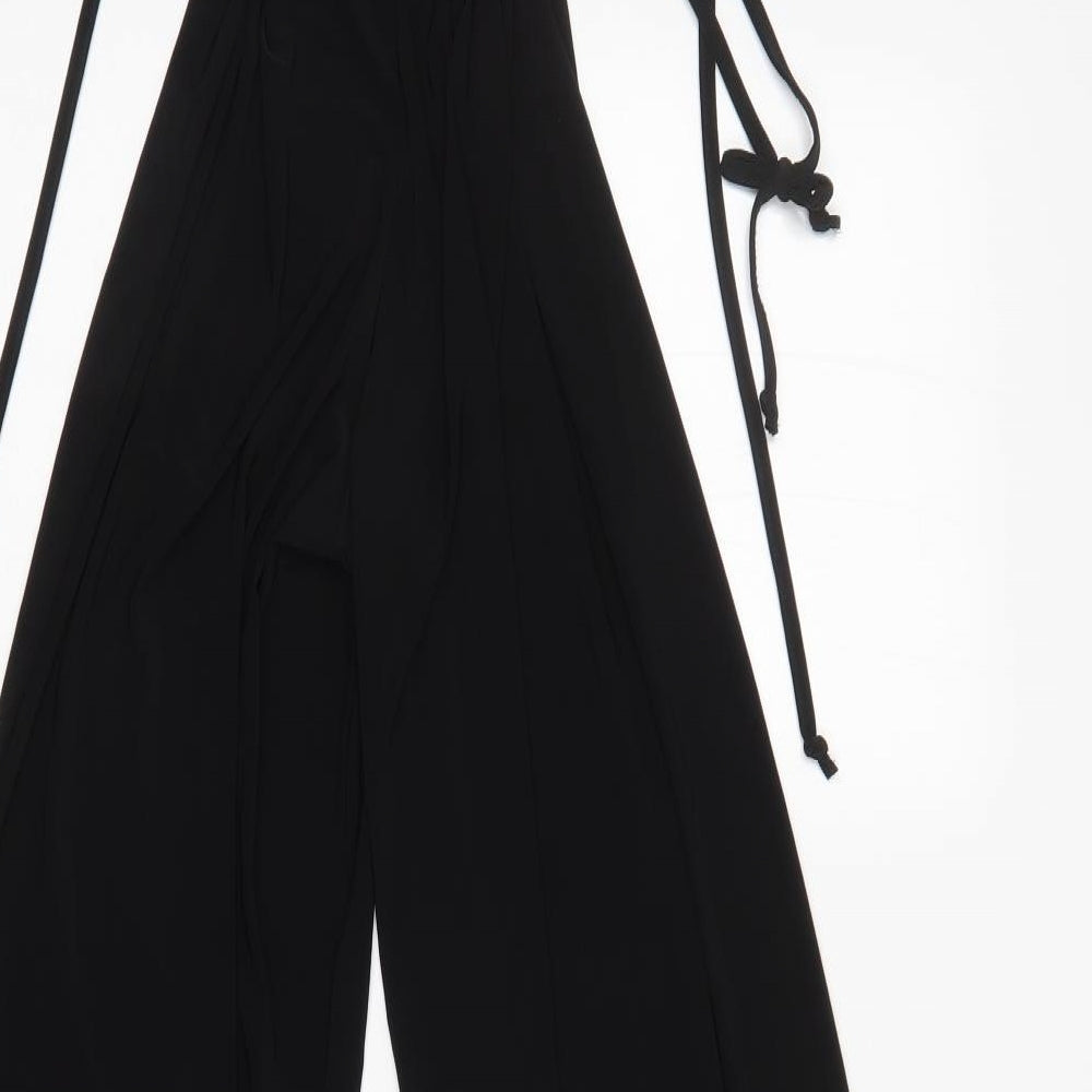 PRETTYLITTLETHING Womens Black   Playsuit One-Piece Size 8