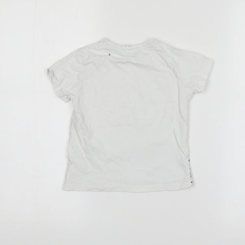 Preworn  White   Basic T-Shirt Size 18-24 Months  - Toy Story