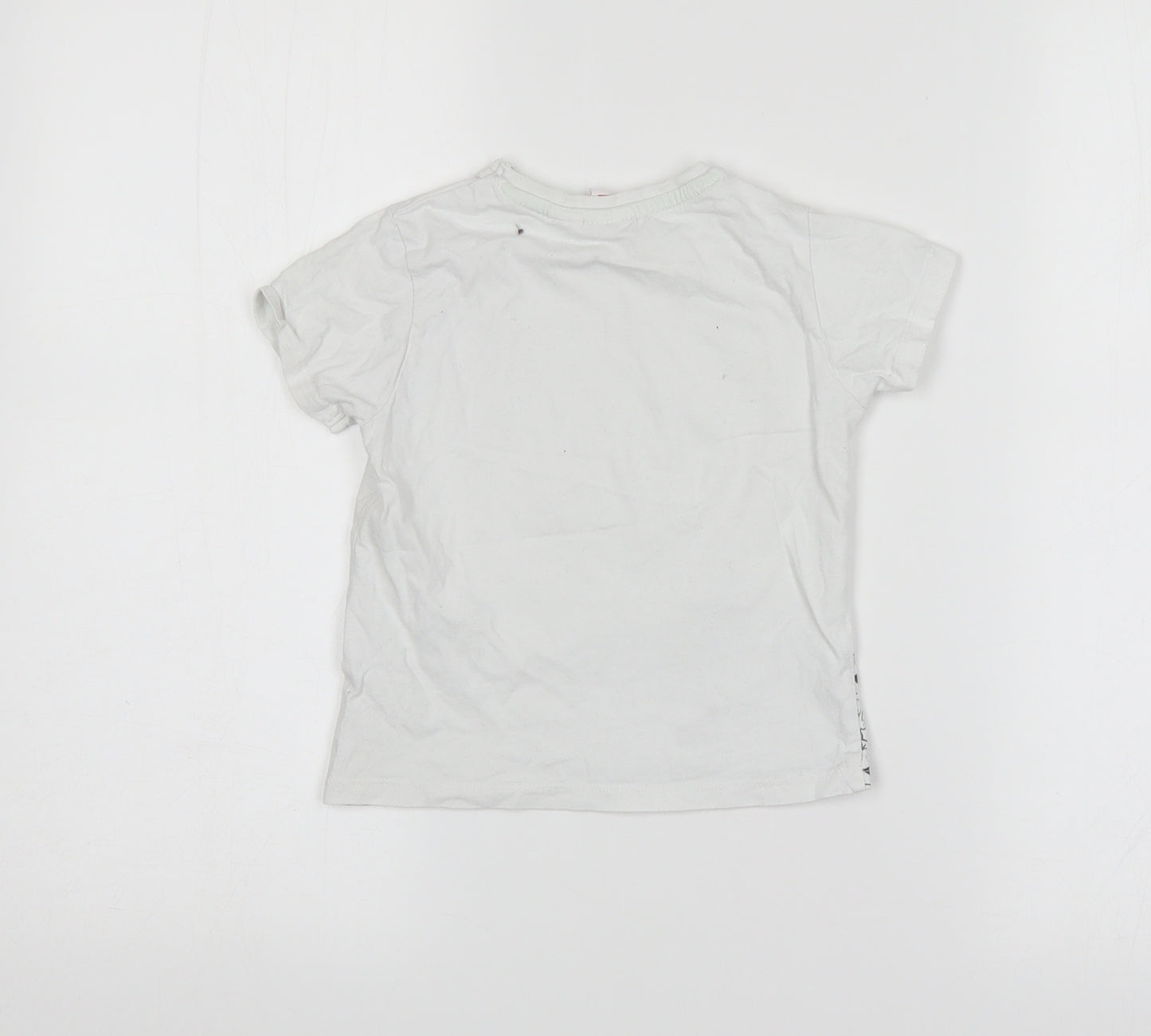 Preworn  White   Basic T-Shirt Size 18-24 Months  - Toy Story