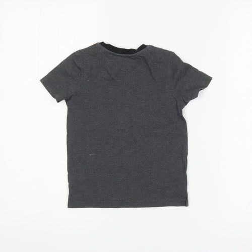 George Boys Grey   Basic T-Shirt Size 3-4 Years  - Cool Dude
