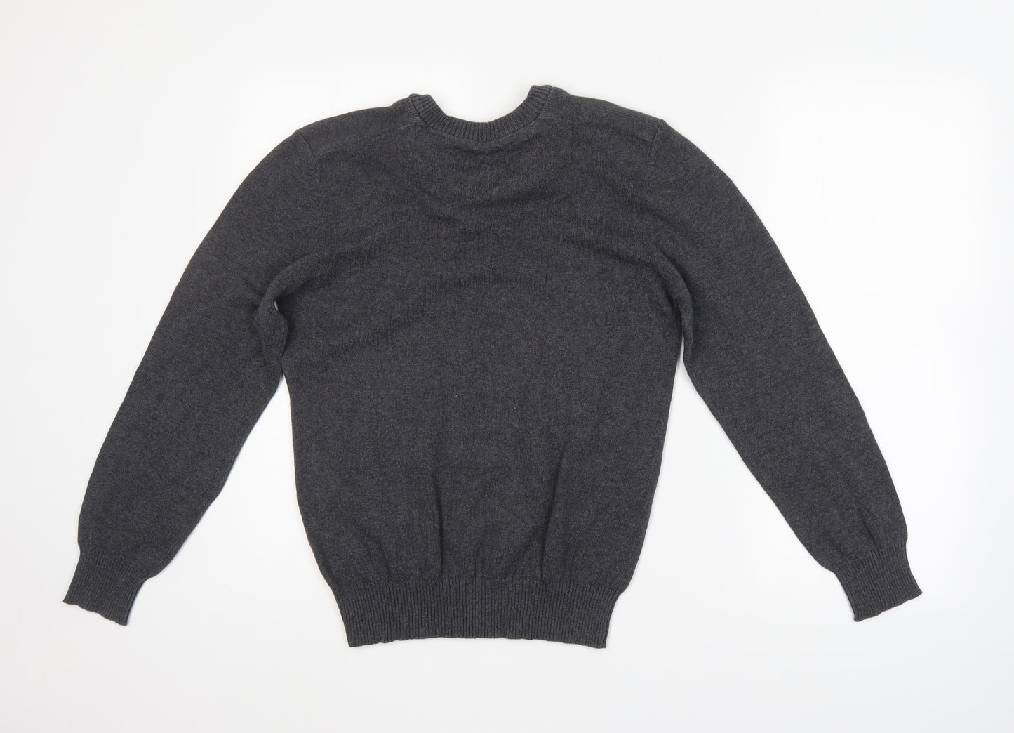 Peacocks Mens Grey   Pullover Jumper Size S
