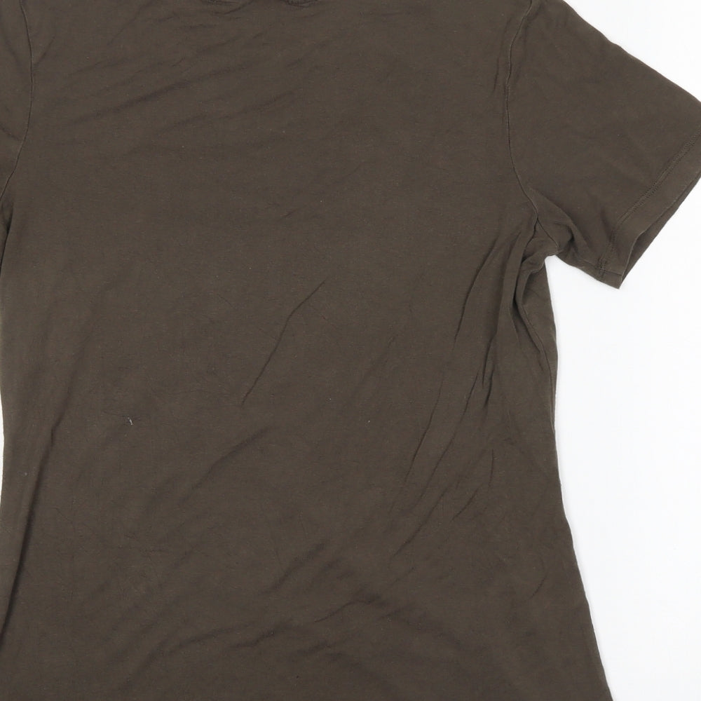 Dorothy Perkins Womens Green   Basic T-Shirt Size 10