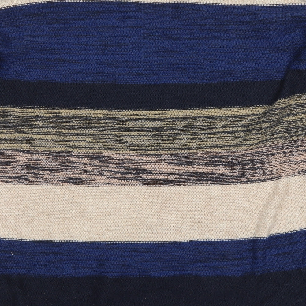 H&M Womens Multicoloured Striped  Pullover Jumper Size XS