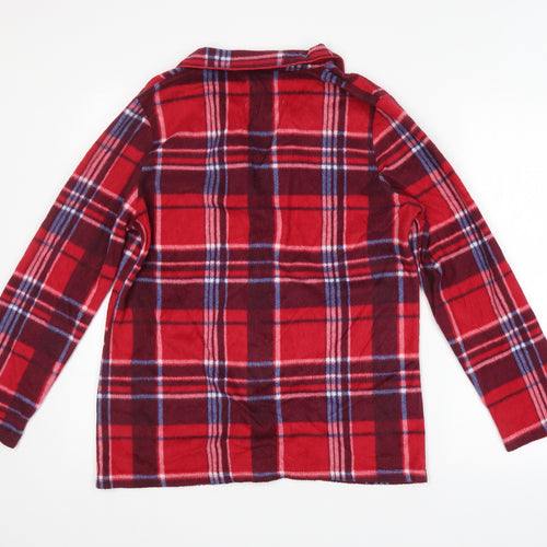 Preworn Womens Red Plaid   Nightshirt Size 14