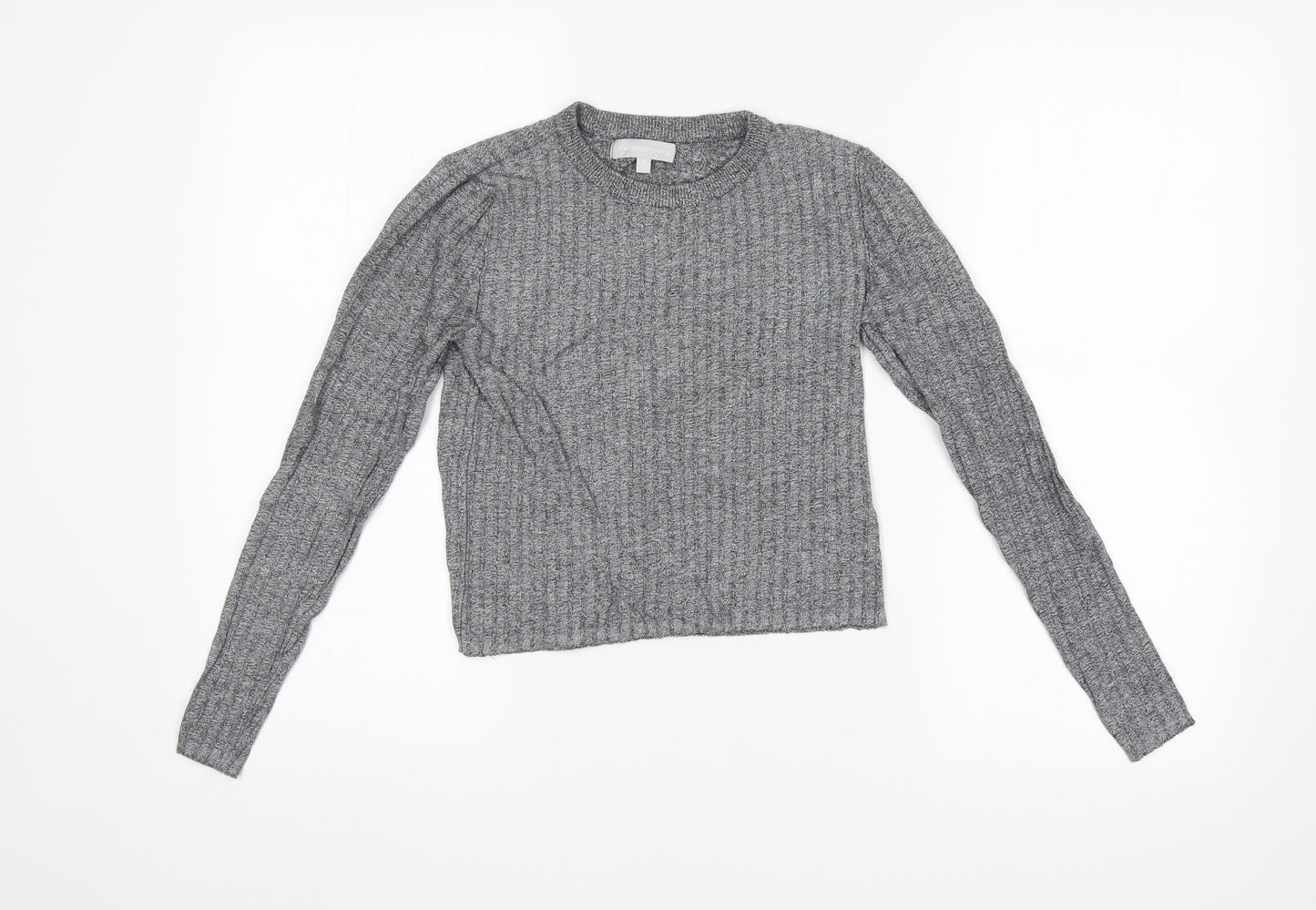 Redherring Womens Grey Striped  Pullover Jumper Size 8