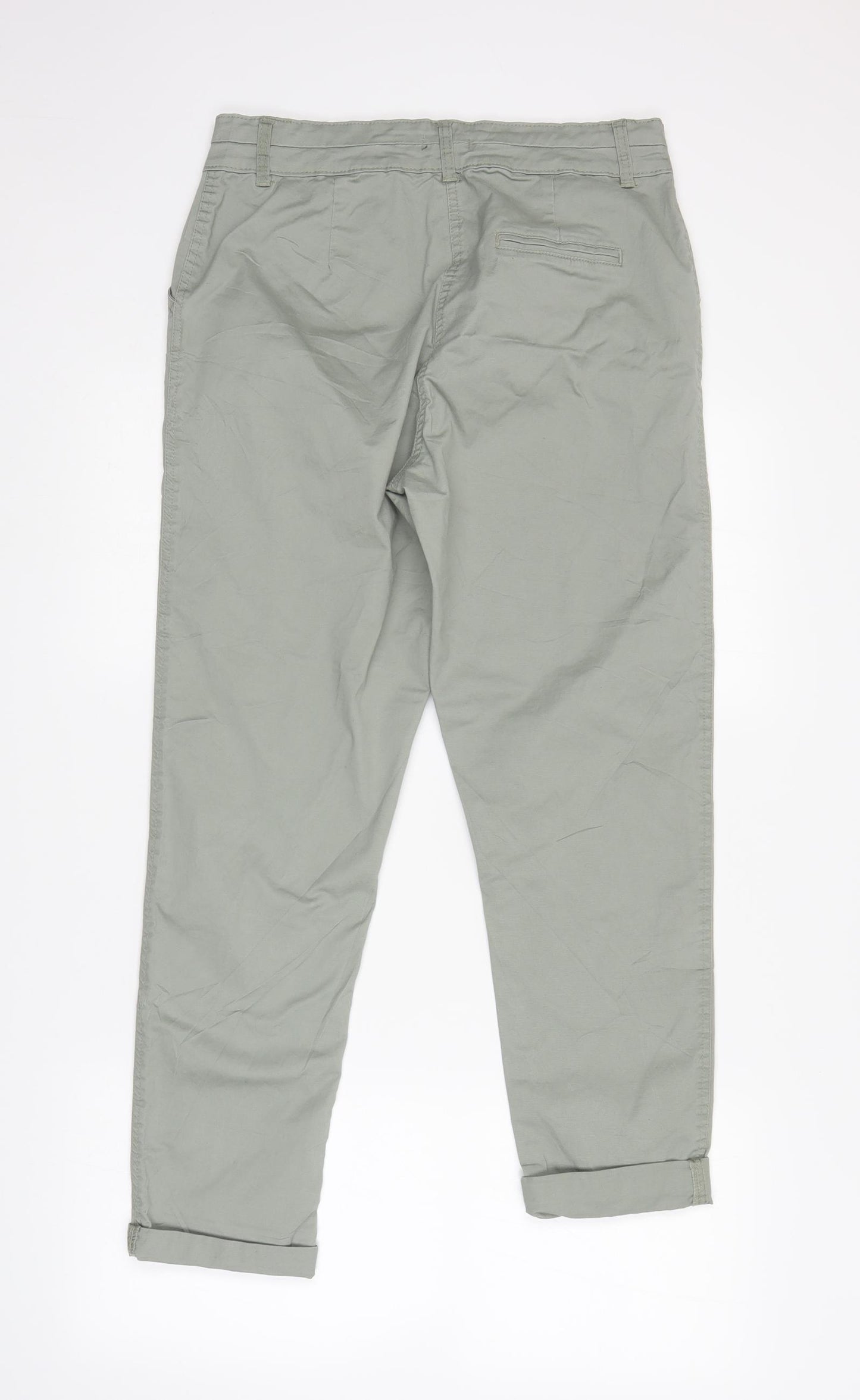 M&Co. Womens Green   Trousers  Size 12 L30 in
