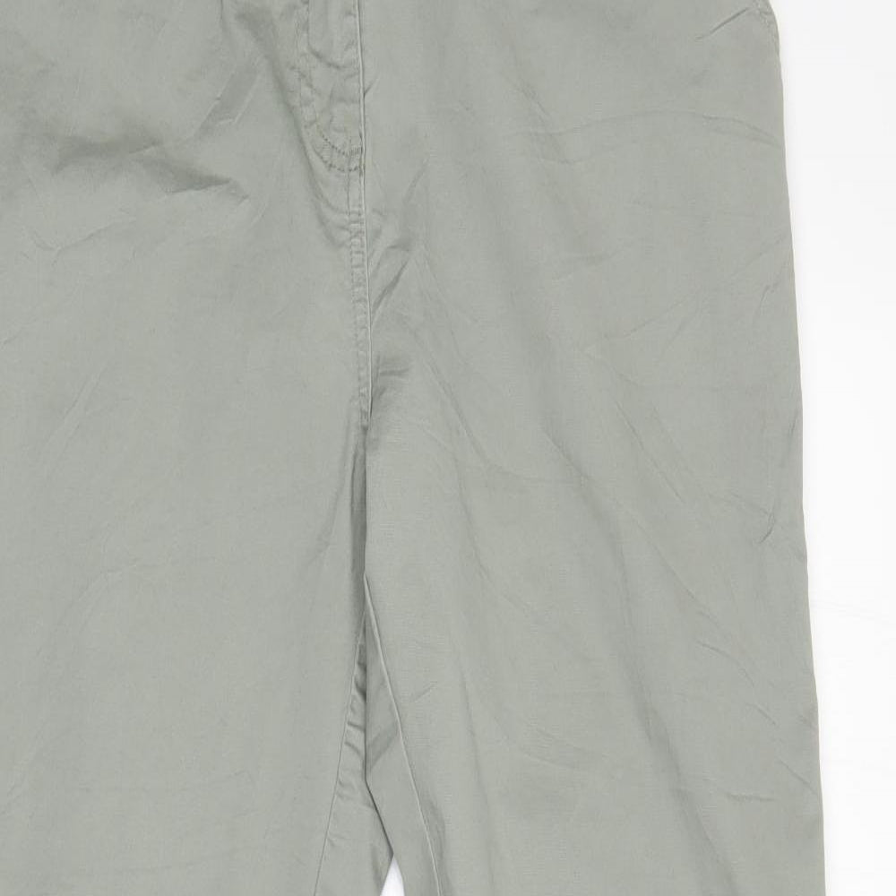 M&Co. Womens Green   Trousers  Size 12 L30 in