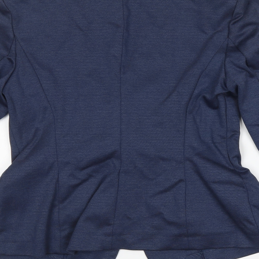 TU Womens Blue   Jacket Suit Jacket Size 10
