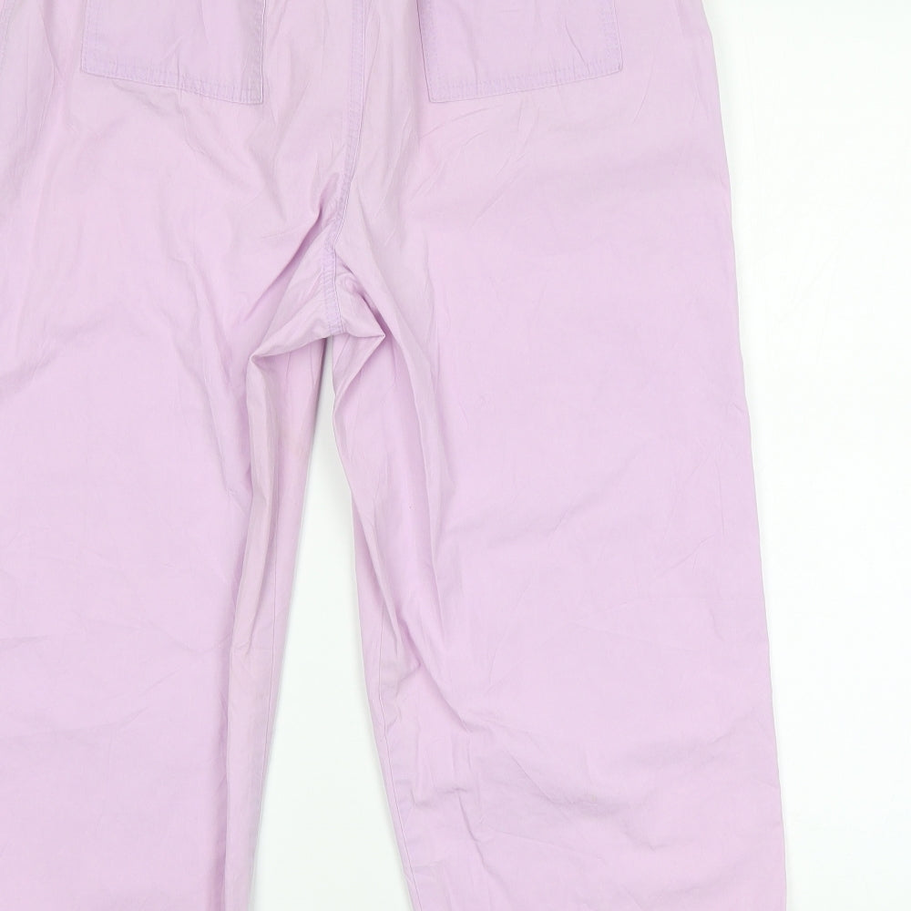 Preworn Womens Pink   Cropped Trousers  L36 in