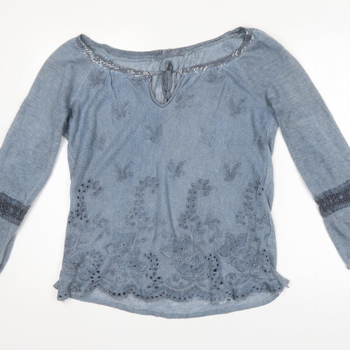 Preworn Womens Blue   Pullover Jumper