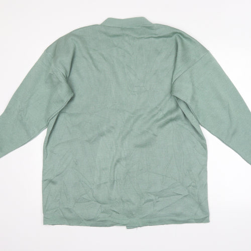 Preworn Womens Green   Cardigan Jumper