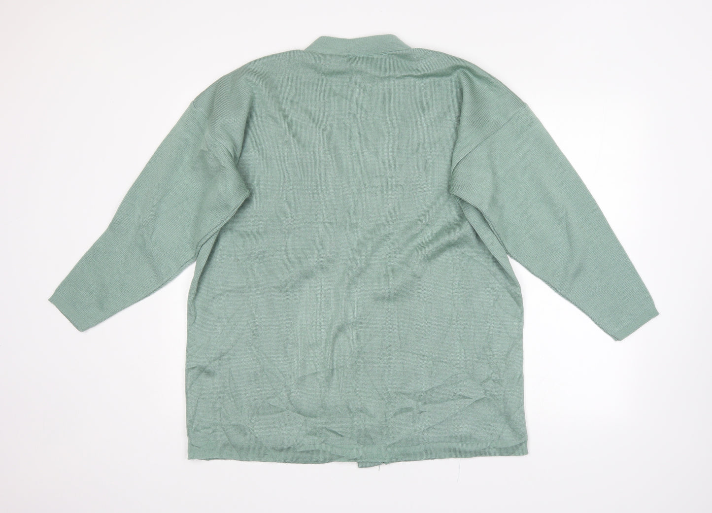 Preworn Womens Green   Cardigan Jumper
