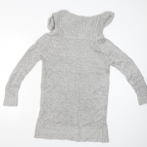 New Look Womens Grey   Pullover Jumper Size M