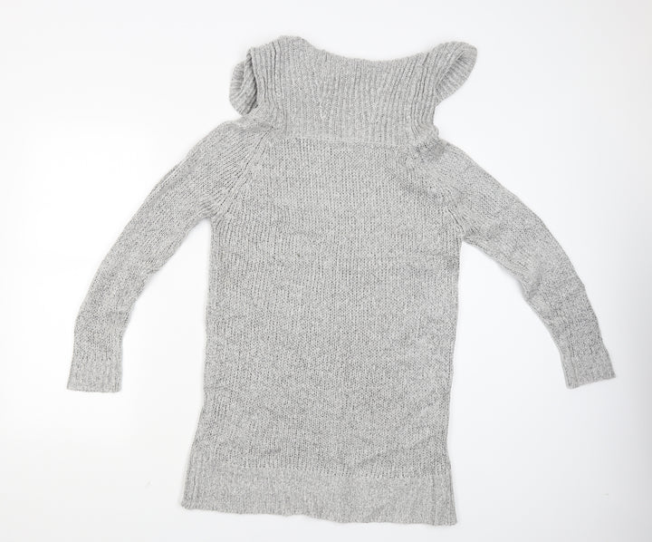 New Look Womens Grey   Pullover Jumper Size M