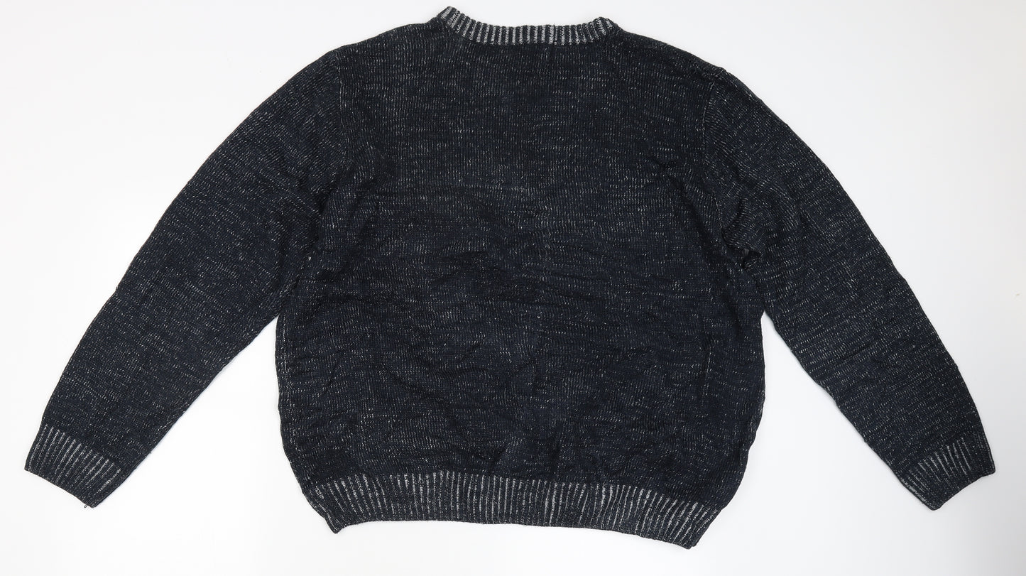 Avenue Womens Grey   Pullover Jumper Size 2XL  - Moose