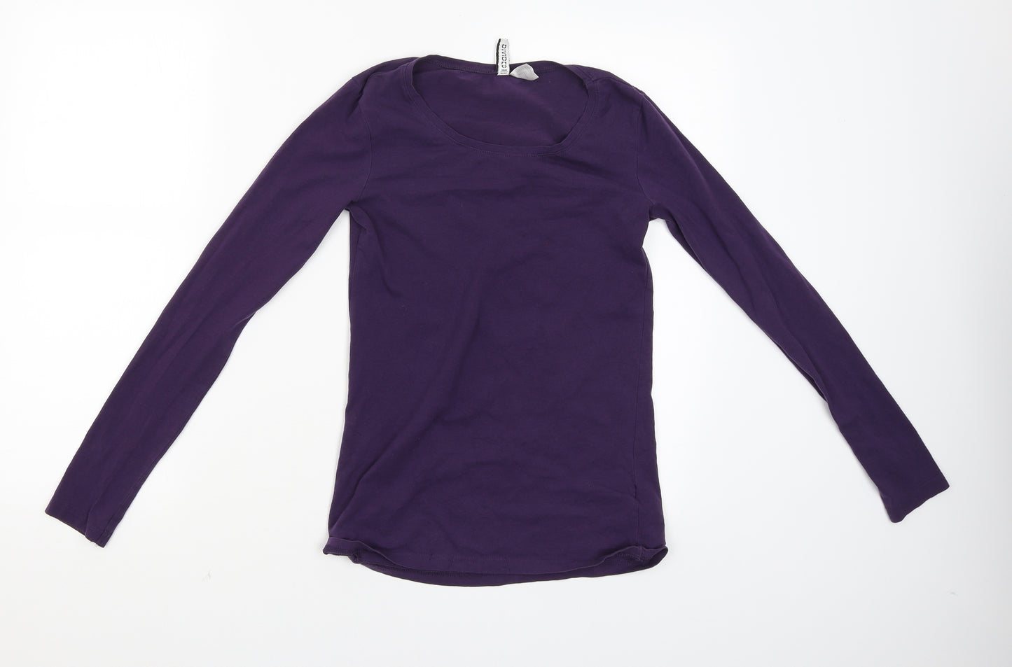 Divided Womens Purple   Basic Blouse Size S