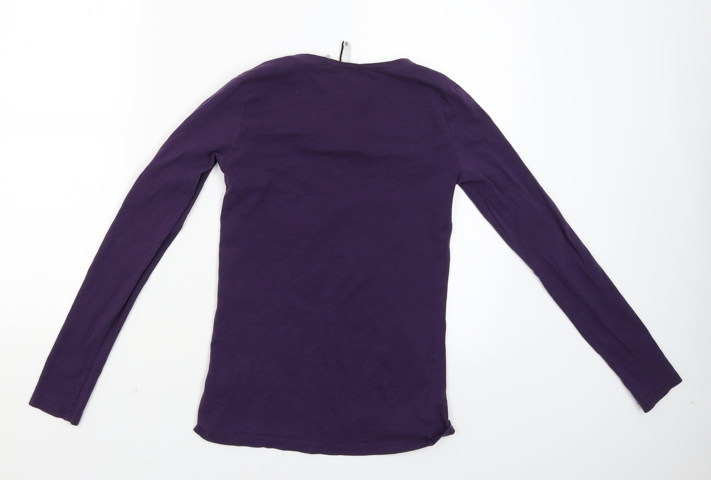 Divided Womens Purple   Basic Blouse Size S