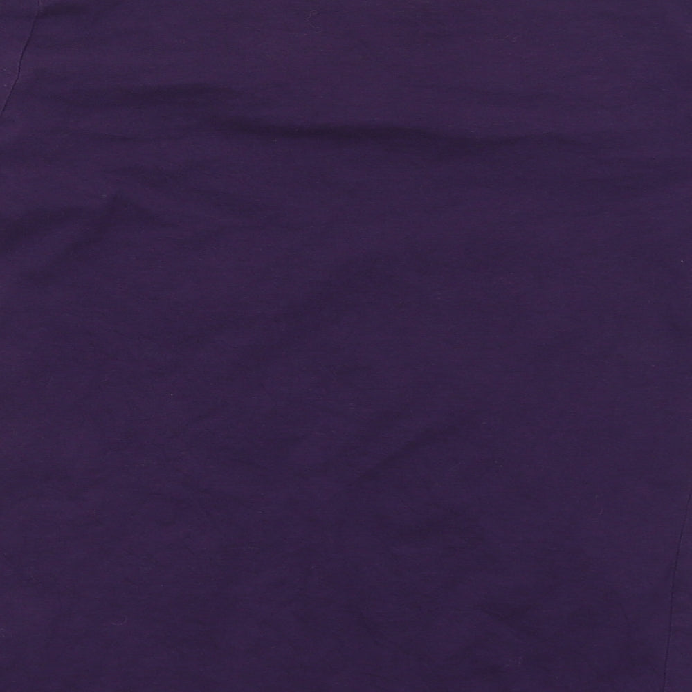 Divided Womens Purple   Basic Blouse Size S