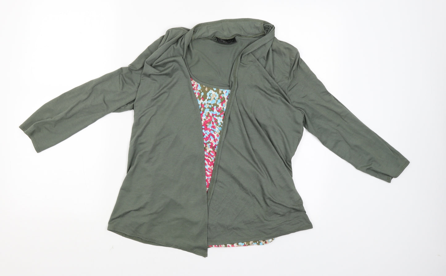 Mayfair House Womens Green   Pullover Jumper Size 12