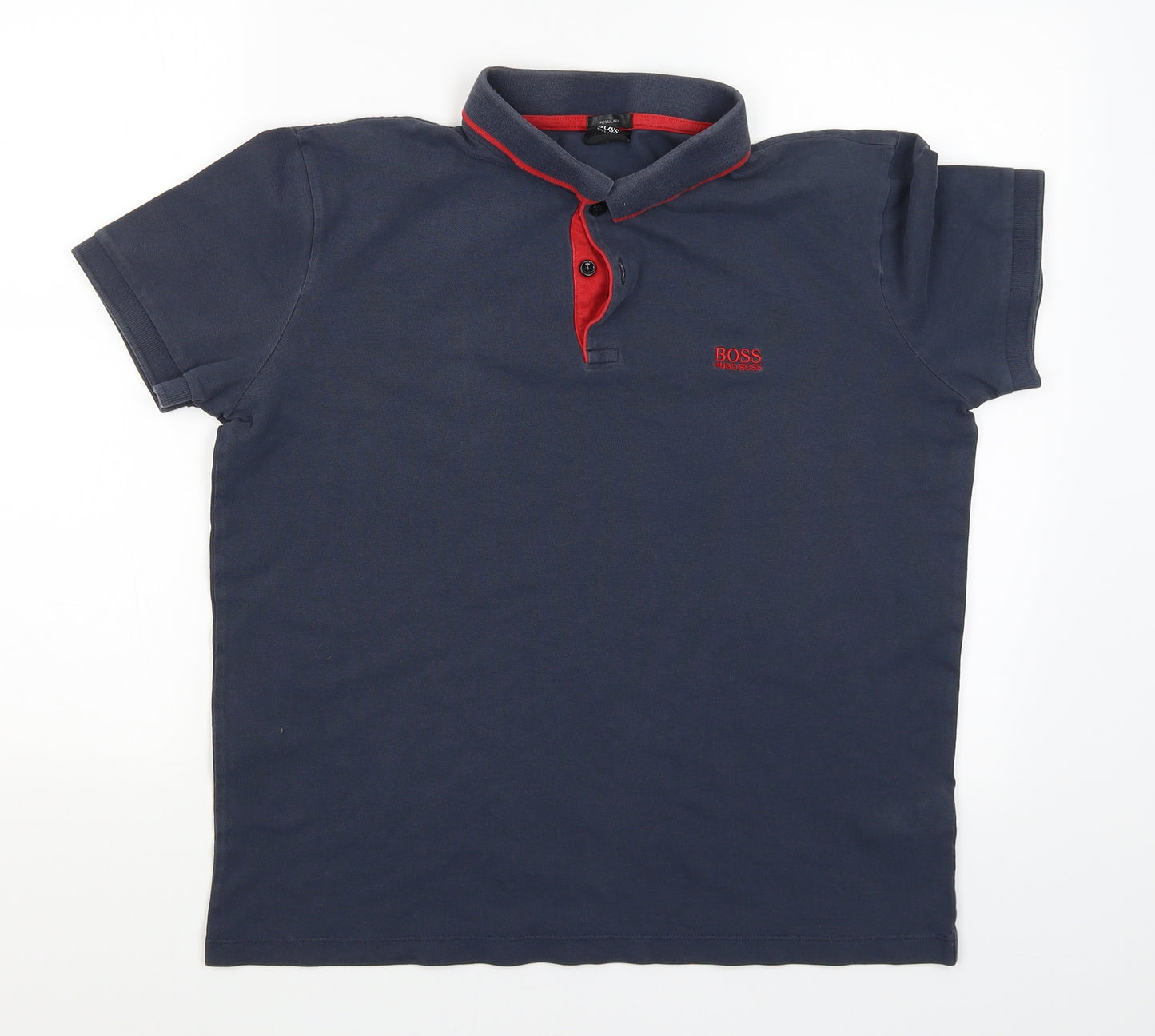 HUGO BOSS Mens Grey    T-Shirt Size L