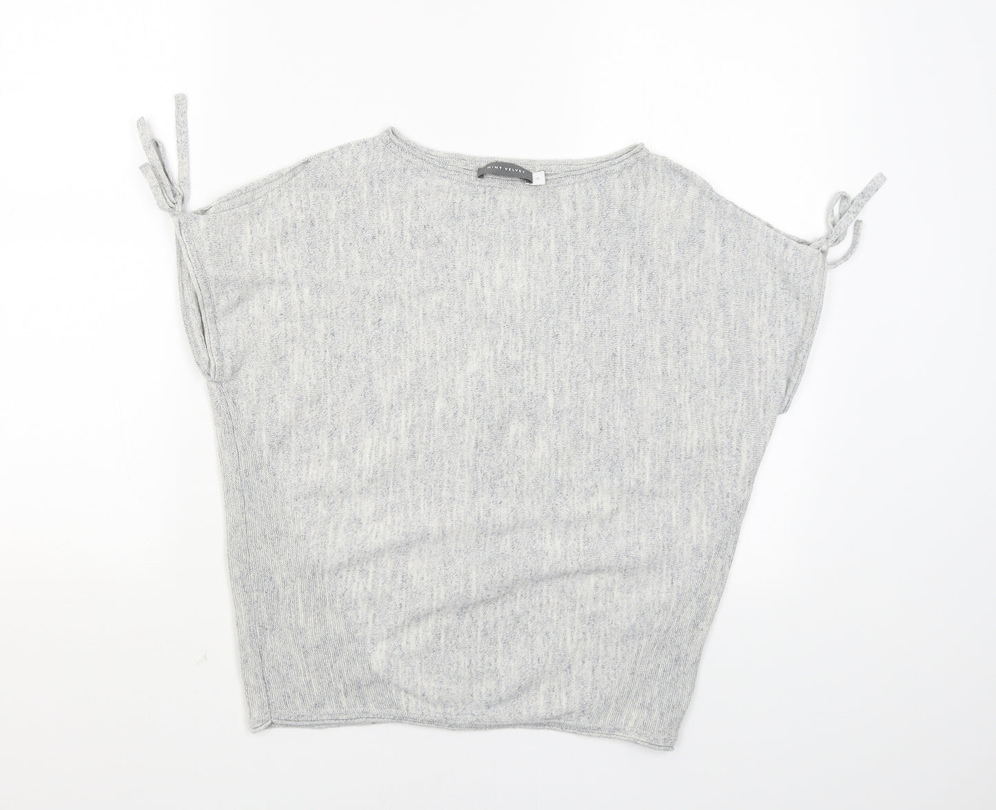 Mini Velvet Womens Grey   Pullover Jumper Size 10