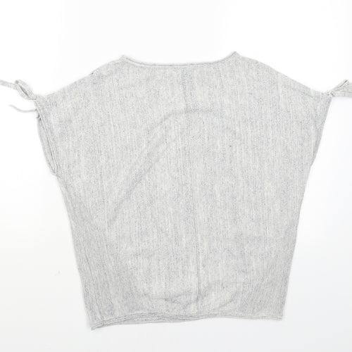 Mini Velvet Womens Grey   Pullover Jumper Size 10
