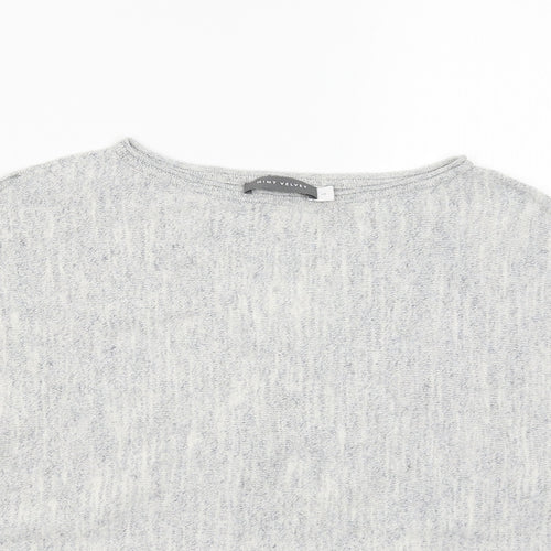 Mini Velvet Womens Grey   Pullover Jumper Size 10