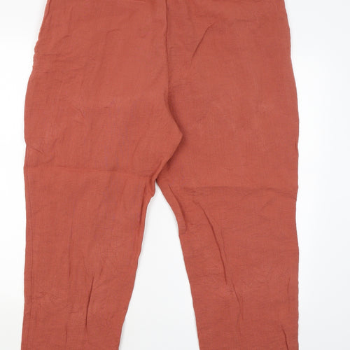 Classic Womens Orange   Trousers  Size 18 L24 in