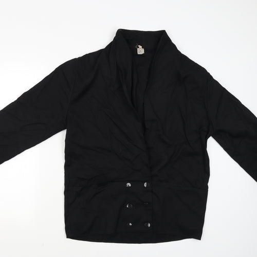 Preworn Womens Black   Cardigan Jumper Size 14
