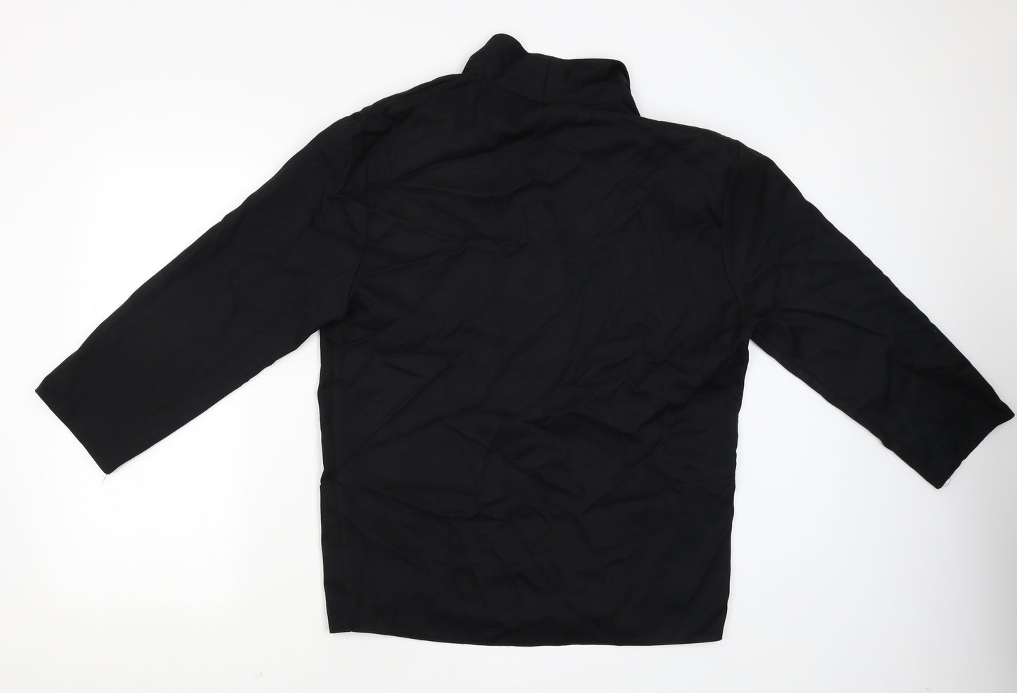 Preworn Womens Black   Cardigan Jumper Size 14