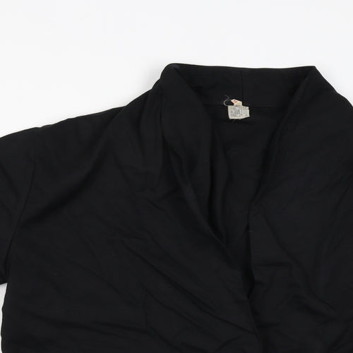 Preworn Womens Black   Cardigan Jumper Size 14