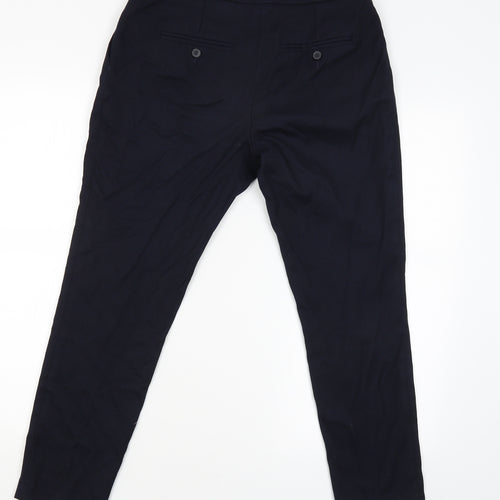 NEXT Womens Blue   Trousers  Size 8 L24 in