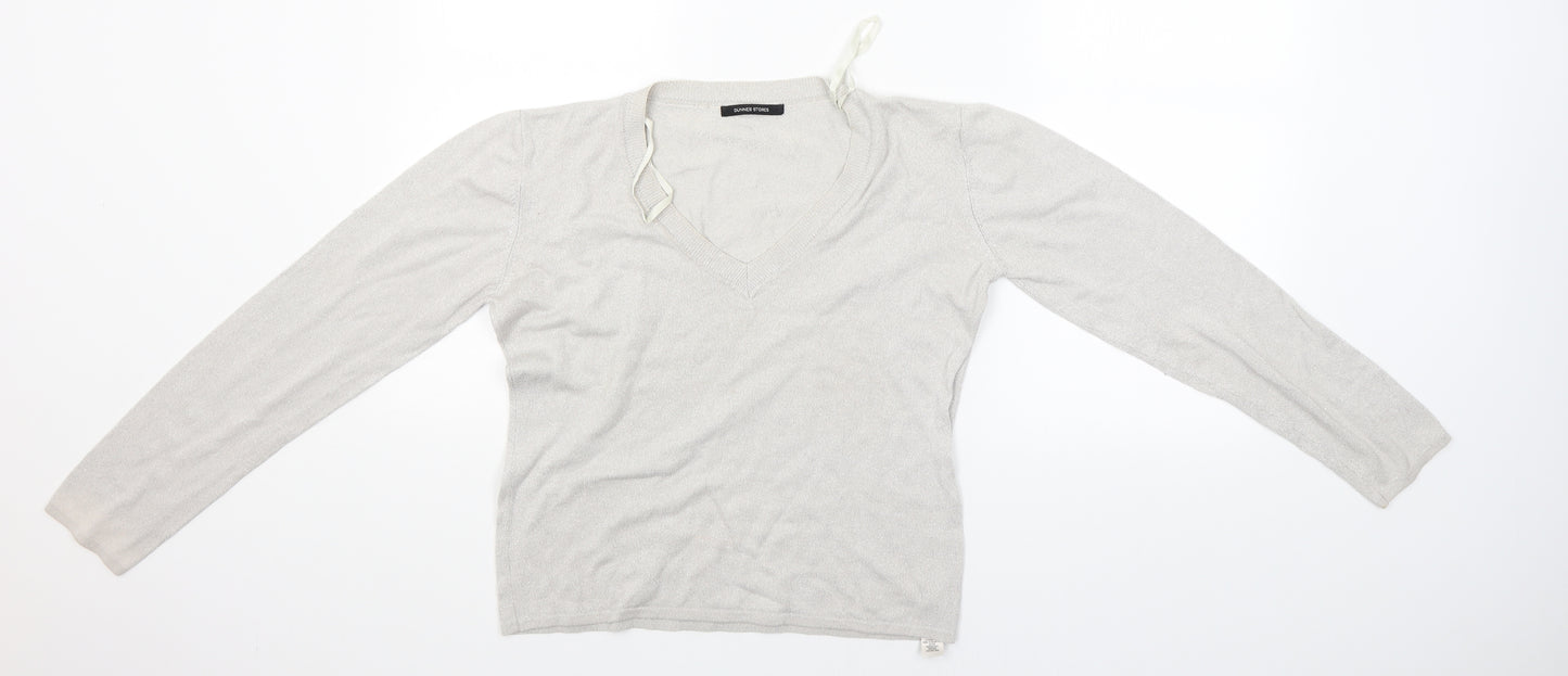 Dunnes Stores Womens Grey   Pullover Jumper Size 10