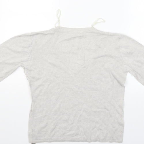 Dunnes Stores Womens Grey   Pullover Jumper Size 10