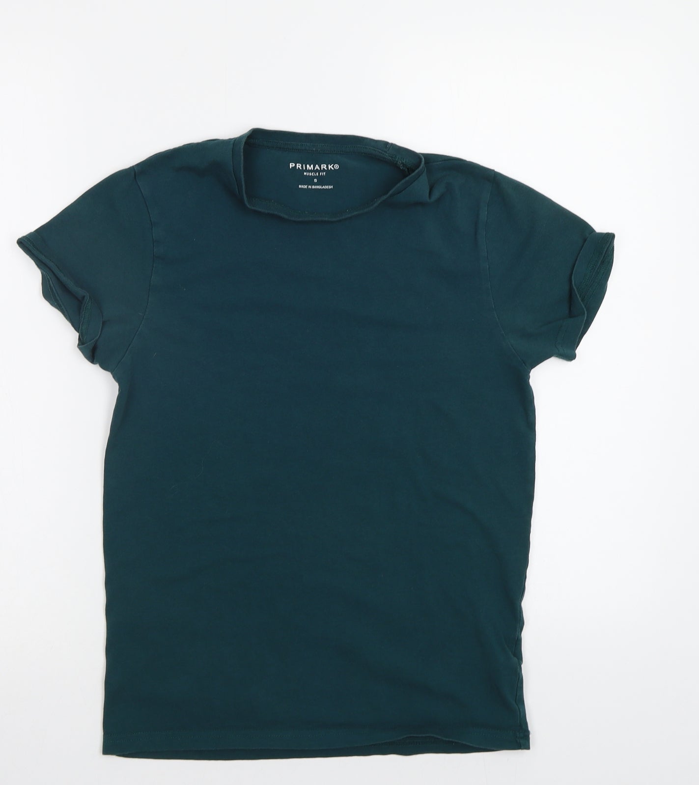 Primark Womens Green   Basic T-Shirt Size S