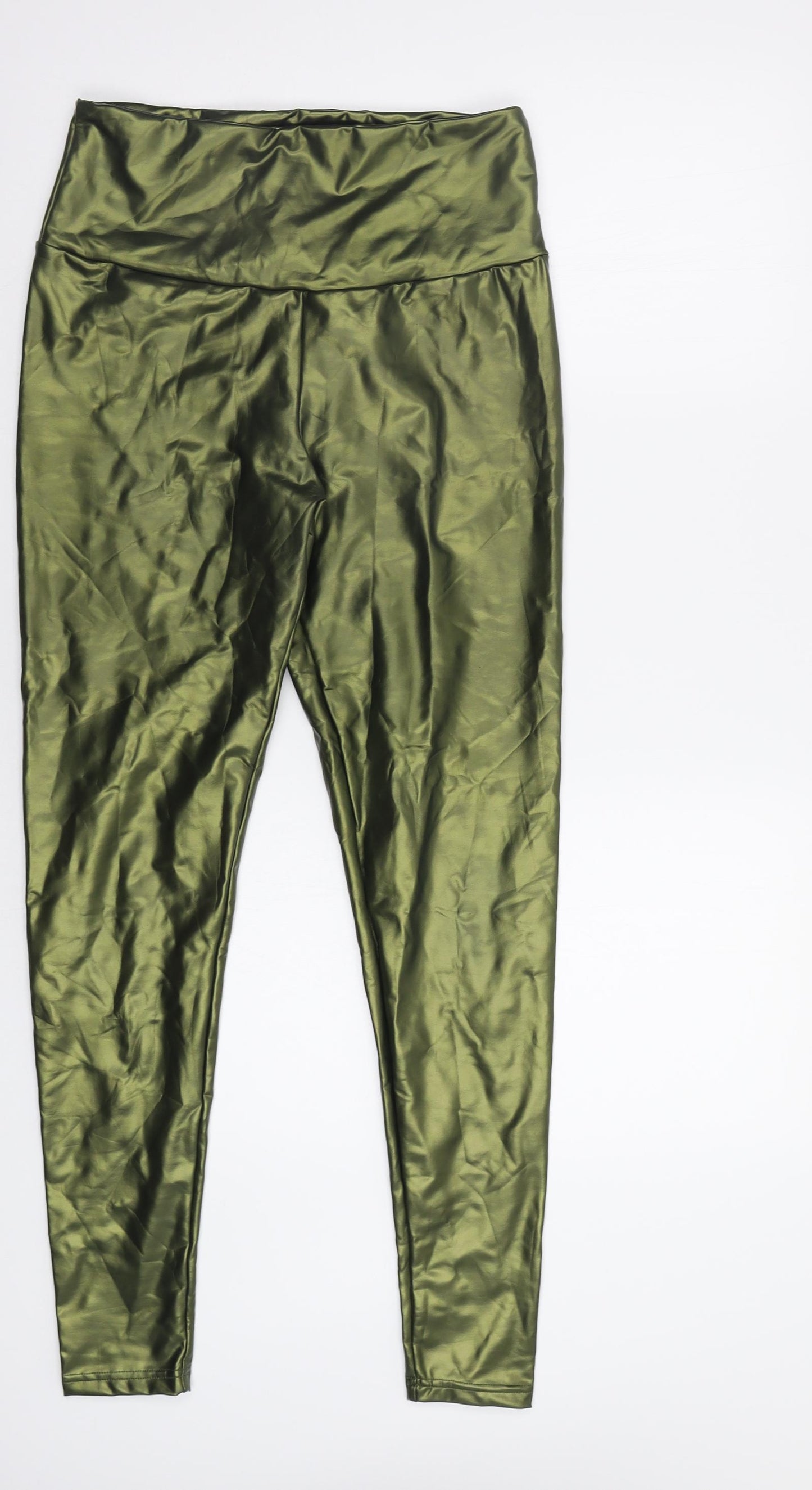 Bendy Brand Womens Green   Jegging Leggings Size L L31 in