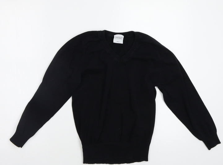 Performa Girls Black   Pullover Jumper Size 9-10 Years