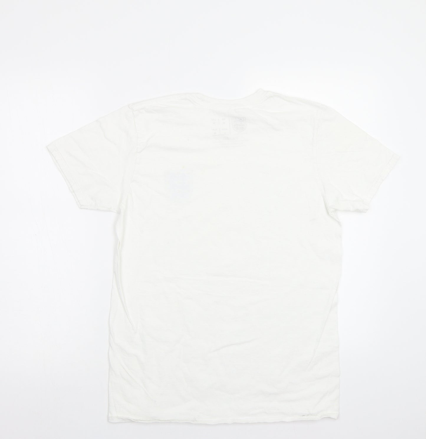 Football Association Mens White    T-Shirt Size M  - Football Shirt