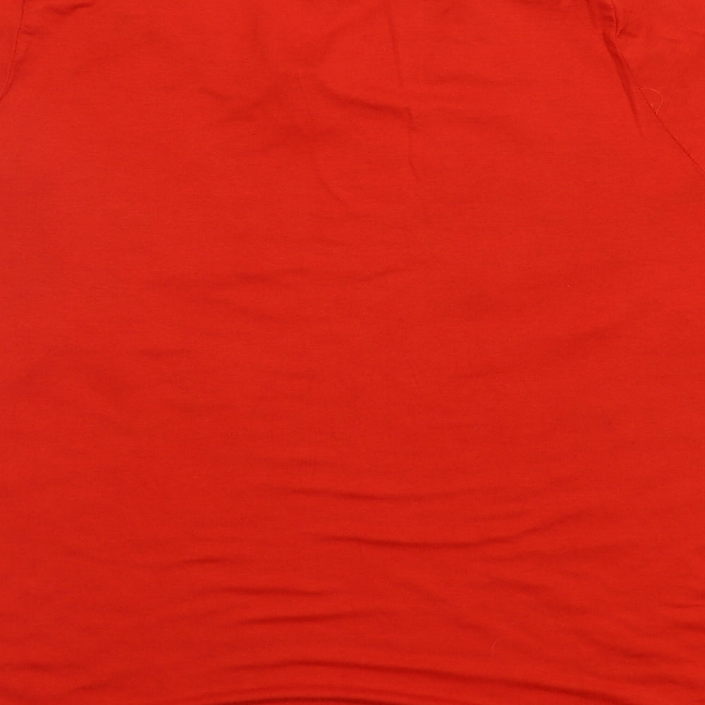 F&F Womens Red Floral  Basic Blouse Size 18