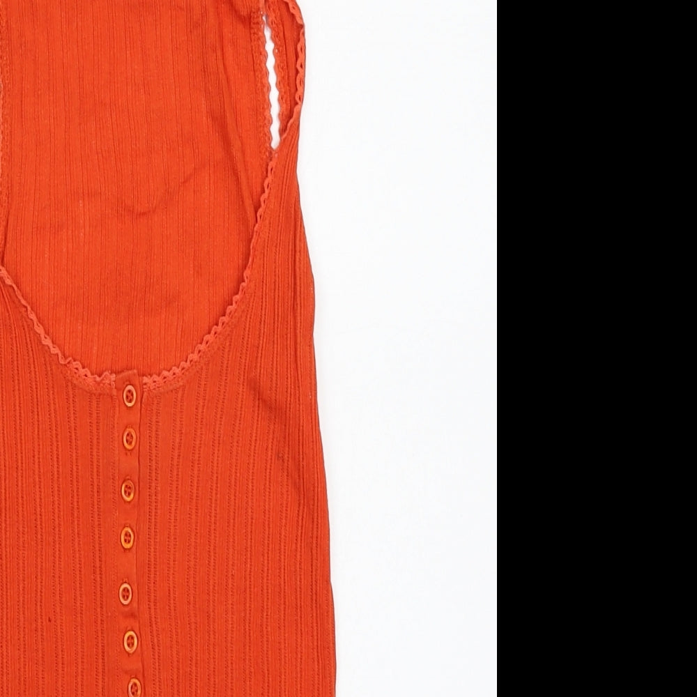 Preworn Womens Orange   Camisole Tank Size S