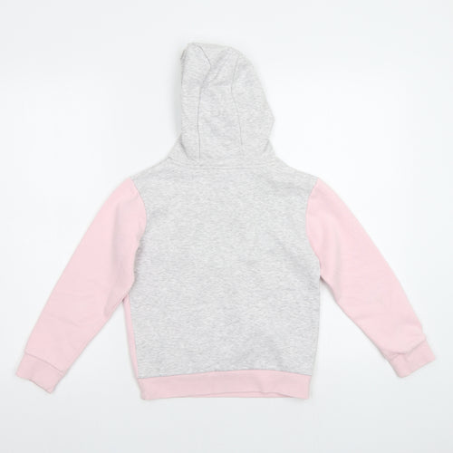 I Love Girlswear Girls Pink   Pullover Hoodie Size 8 Years  - Sequin detail