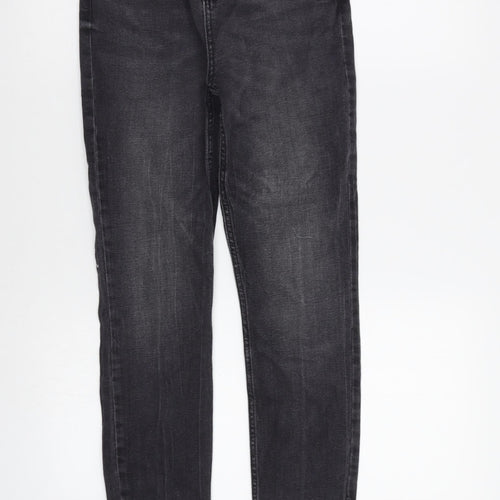 TU Girls Black  Damask Skinny Jeans Size 12 Years